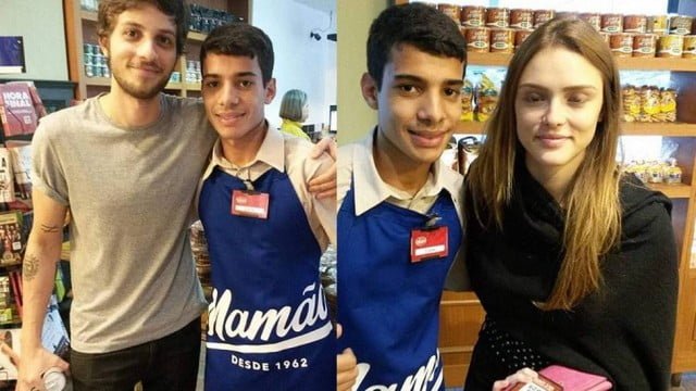 Imagem do post Isabelle Drummond e Chay Suede flagrados por fãs em supermercado