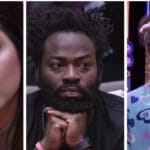 Imagem do post Enquete Uol BBB 22: Laís, Eliezer e Douglas estão no nono paredão, saiba qual deles será eliminado!
