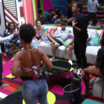 Imagem do post BBB 22: Scooby, Arthur e PA tretam com Lucas por conta de discurso do líder na formação do paredão: “baixo”