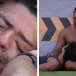 Imagem do post BBB 23: Gabriel Santana chora e recebe conselho de Fred Nicácio: “diminuir a quantidade álcool porque isso te atrapalhar nos seus comportamentos”  