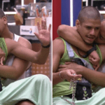 Imagem do post BBB 23 | Gabriel Santana volta a reclamar de Bruno Gaga: “quer me alisar toda festa”