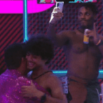 Imagem do post BBB 23: Rola climão entre Gabriel e Fred Nicácio na festa e Bruna conversa com os dois 