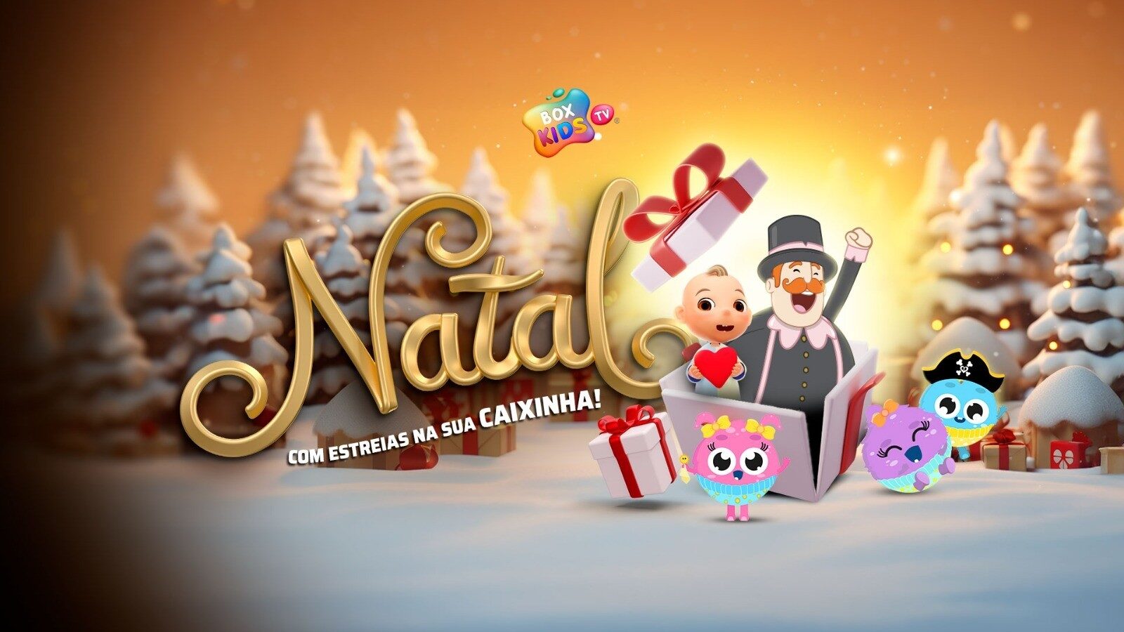 Imagem do post Dezembro Mágico no Box Kids TV traz novas aventuras para encantar as férias das crianças