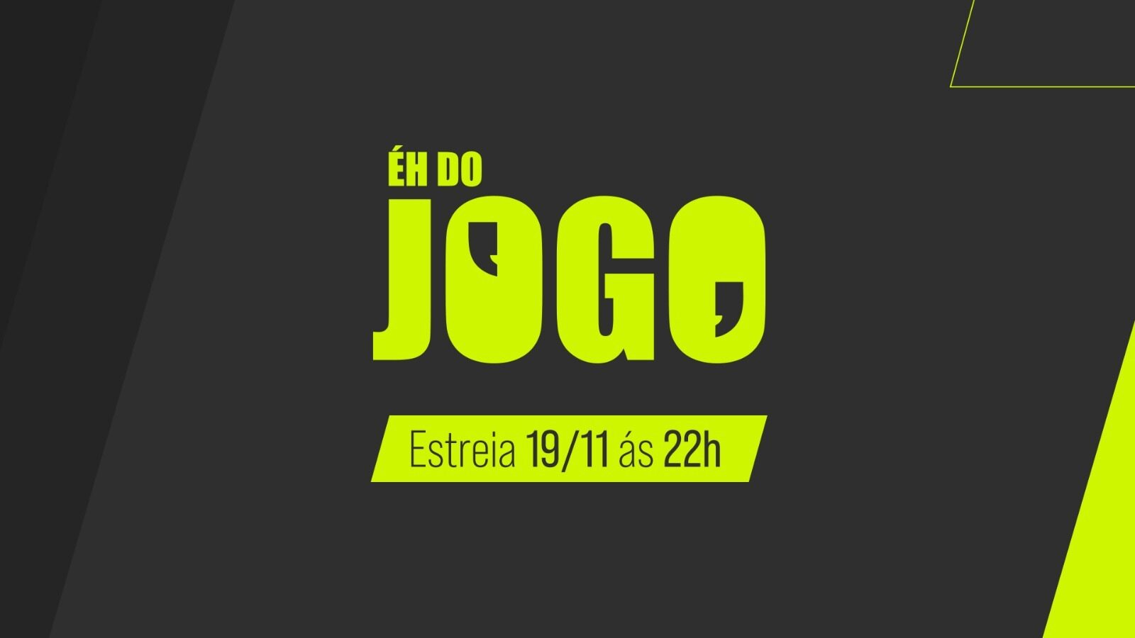 Imagem do post Éh do Jogo estreia no Canal Markket com foco em saúde, bem-estar e performance